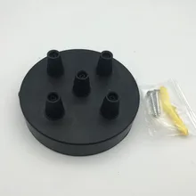 Мульти Роза подвесной навес винтажная Потолочная пластина Базовая лампа аксессуары для освещения