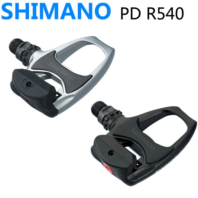 

Shimano PD R540 Self-Locking SPD Pedals Cycling Road Bike pedales MTB PD-R540 Components Using for Bicycle Racing Cleats Parts