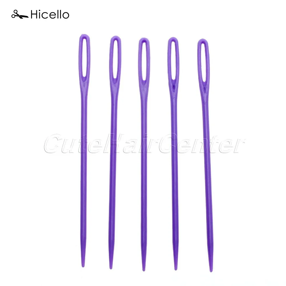 Hicello 5 шт./пакет большие Швейные иглы для глаз шерсть швейная вышивка гобелен