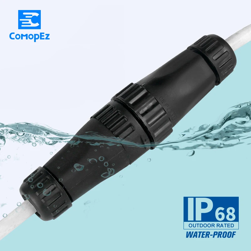 

2/3/4 pin Wire Waterproof Terminal Connector Quickly Connected Sealed IP68 Retardant Junction Boxes 1PC