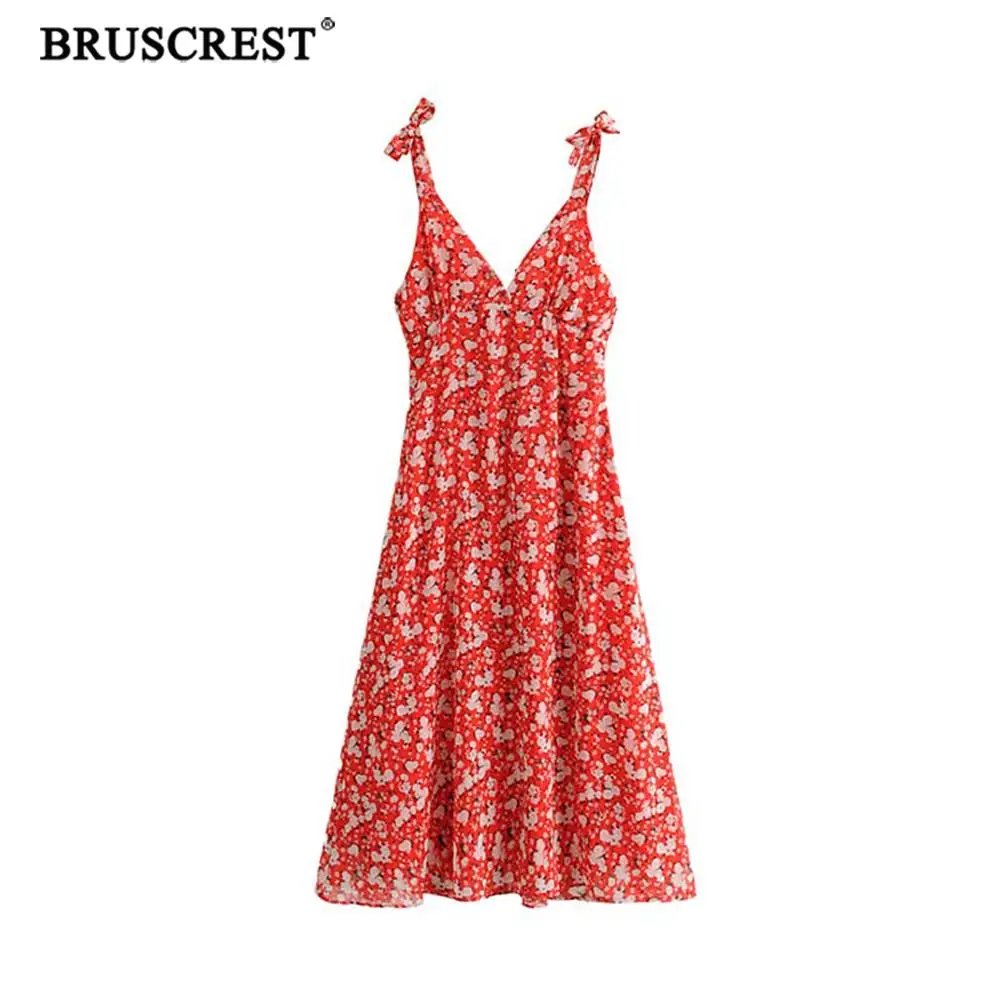 Женское шифоновое платье с цветочным принтом Boho Повседневное Платье макси v