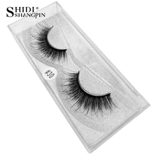 Shidishangpin 1 Pair 3d Mink Eyelashes Makeup Natural Long False Lashes Fluffy Mink Fake Eyelashes Volume Eye Lashes Extension wholesale 50 pair eyelashes 3d mink eyelashes long lasting mink lashes natural eyelashes extension false eyelashes 35