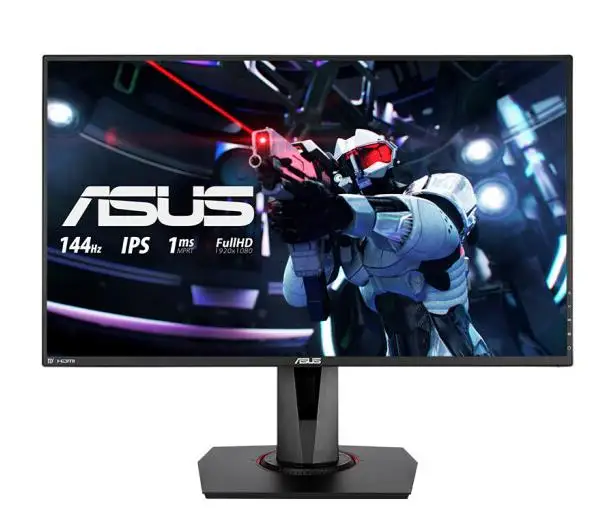 ASUS VG279Q 2" Full HD 1080p ips 144Hz 1ms(MPRT) DP HDMI DVI монитор для ухода за глазами с FreeSync/адаптивной синхронизацией