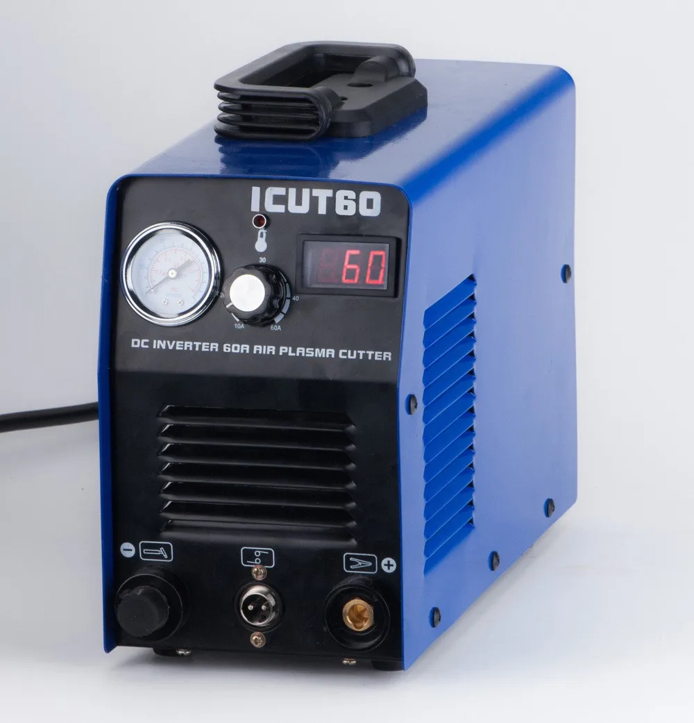 

2016 New Plasma Cutting Machine ICUT60 220V/110V dual voltage 60A IGBT Plasma Cutter With AG60 TORCH Free Welding Consumables