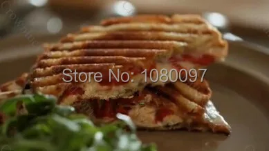 Электрический Сэндвич пресс Панини-гриль/сэндвич-машина для бутербродов на один контакт гриль