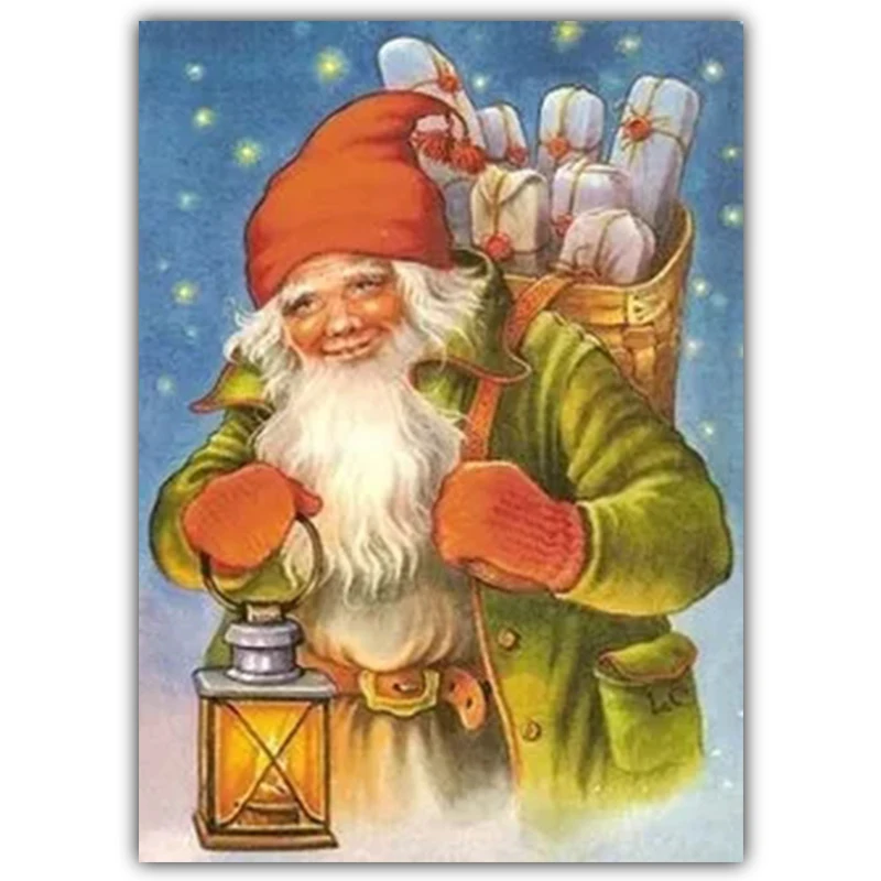 

5D DIY diamond painting Cross Stitch cartoon Santa Claus full diamond new mosaic cross stitch diamond embroidery pendant home