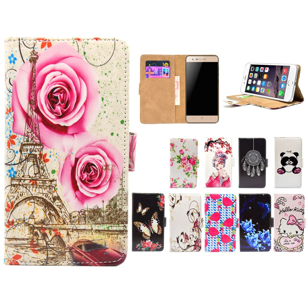 

LIHAIJUN 3C Higt quality Cartoon Flip pu leather Phone Cases Cover For Micromax Bolt Juice Q3551