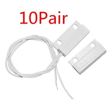 Детские носки по 10 пар = 20 штук MC-38 двери окна датчик, магнитный переключатель сигнализации дома Системы нормально закрытый