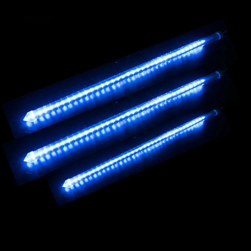 

New 8 Tubes Meteor Effect Glow Sticks LED String Light Rain Snowfall Lights Decor Lamp NE