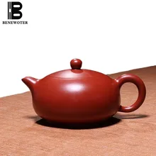190cc аутентичный китайский чайник для заварки чая Фиолетовый Глиняный заварочный чайник здоровья НЕОБРАБОТАННАЯ руда Да Хун Пао грязи Чай чайник офис Чай церемонии Pu'er подарки на день рождения