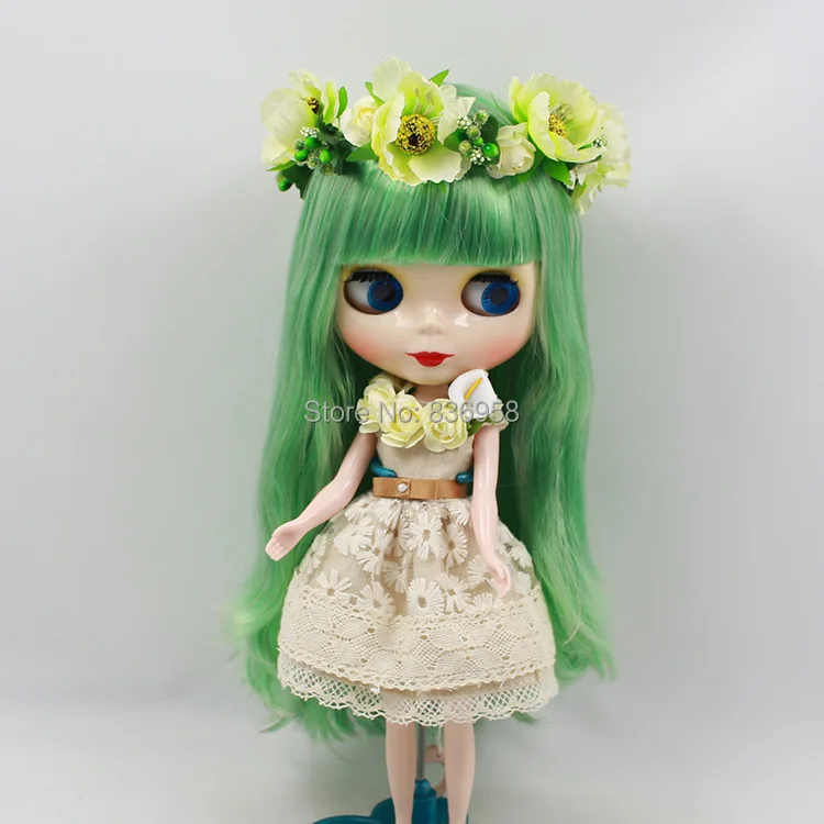 

Nude Doll For Series No.230BL31671174 GREEN MIX WHITE HAIR white skin