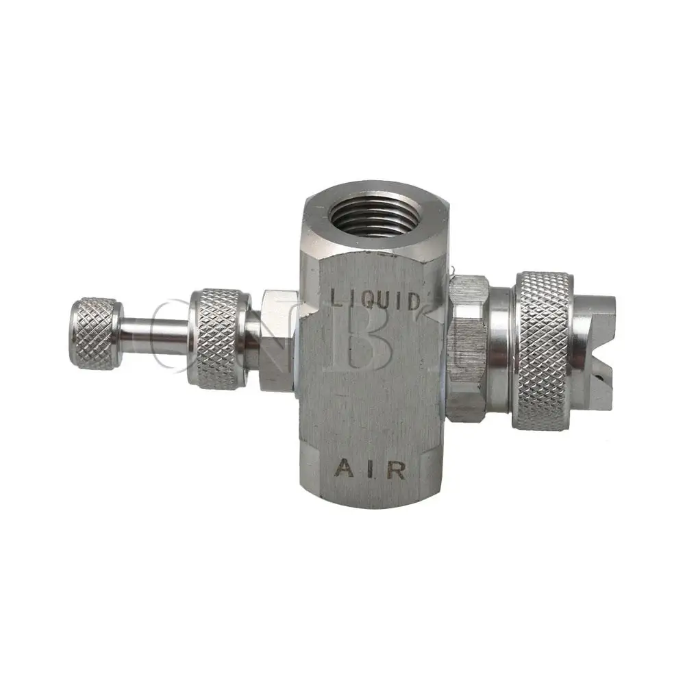 Adjustable Air Atomizing Mist Nozzle Mist Nozzle External Mixing Type