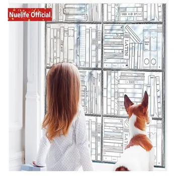 

50cmx200cm pvc glass film living room bedroom office study kids room balcony door explosion-proof sunscreen anti-UV window film