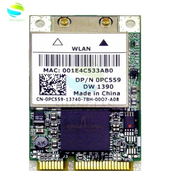 

Wireless Wifi Card for Broadcom DW1390 Wireless Wifi Network pci-e Card for Dell Latitude D620 D630 WI-FI Wlan Network