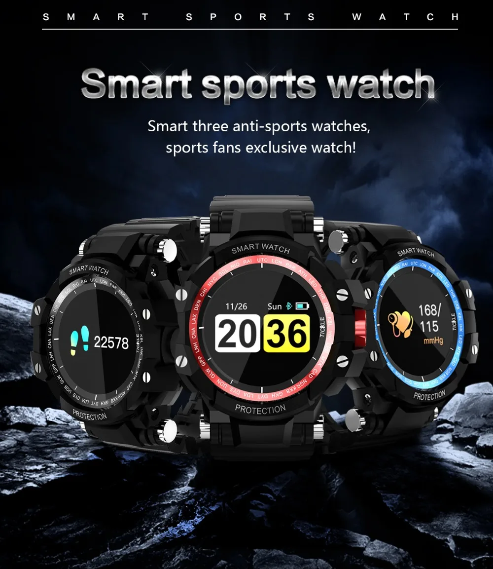 Умные часы GW68, водонепроницаемые, IP67, 200 дней в режиме ожидания, умные наручные часы, пульсометр, кровяное давление, уличные мужские спортивные Смарт-часы