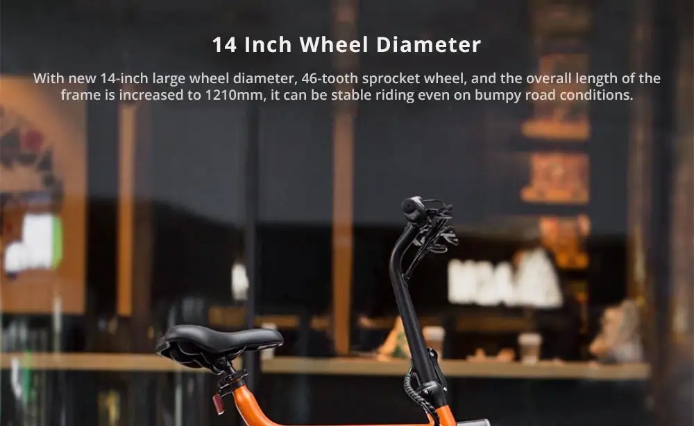 Clearance Xiaomi HIMO V1 Plus Portable Folding Electric Moped Bicycle Maximum speed 25km/h Smart bike Outdoor Xiaomi Electric scooter 7