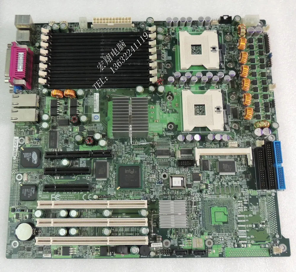 

original 1 PCS  X6DHE-G2  E7520 800 DDR2 selling with good quality