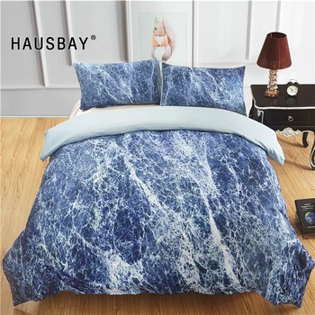 

Marble Pattern Bedding Sets Nordic Modern Style Duvet Cover Set 3pcs Bed Set Twin Double Queen Quilt Cover No Filling BS011