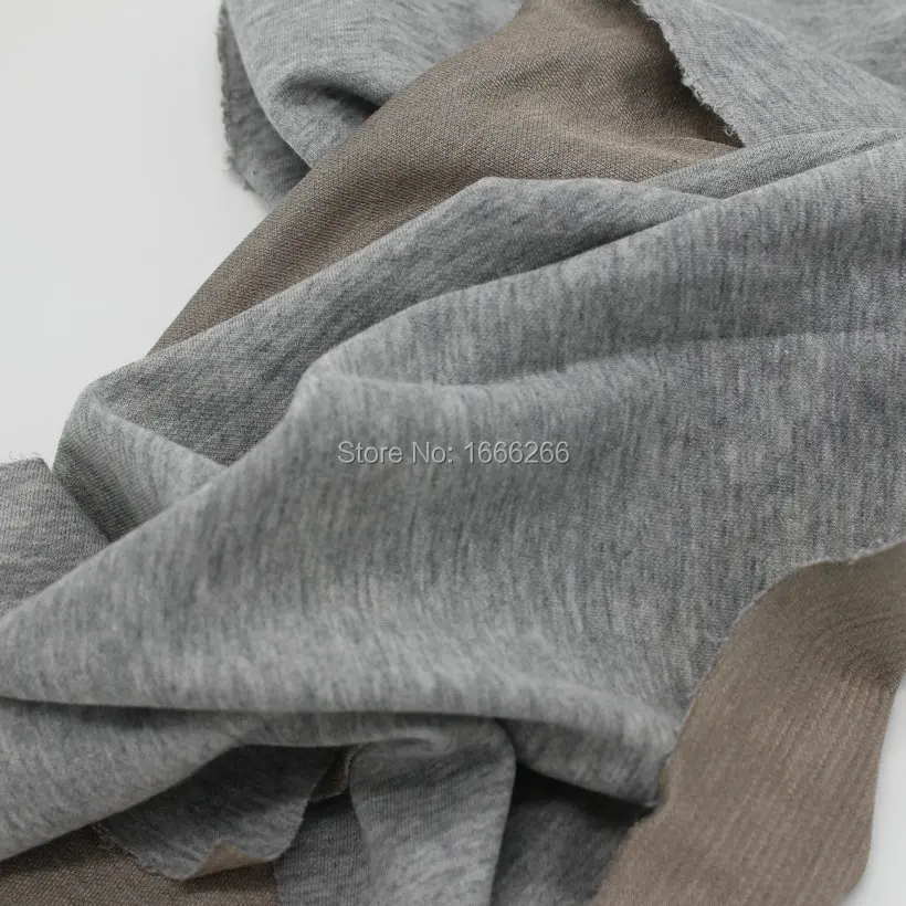 YSILVER43# silver cotton fabric (5)