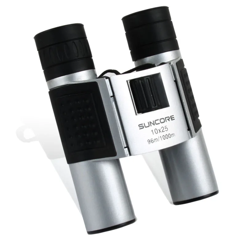Suncore 10x25 البسيطة مناظير تلسكوب مجهر المهنية نظارات الأوبرا للسفر الحفل outdoor الرياضة الصيد