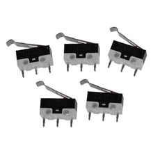 AC 125V 1A SPDT Subminiature Micro Lever Switch 5 Pcs