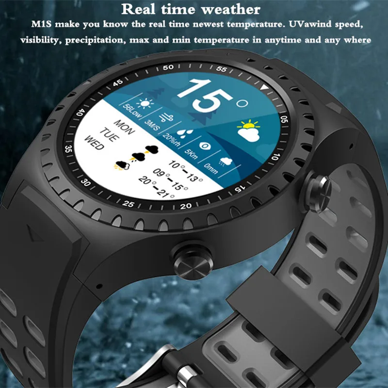 Смарт часы M1S мужские с поддержкой SIM и Bluetooth|Смарт-часы| |