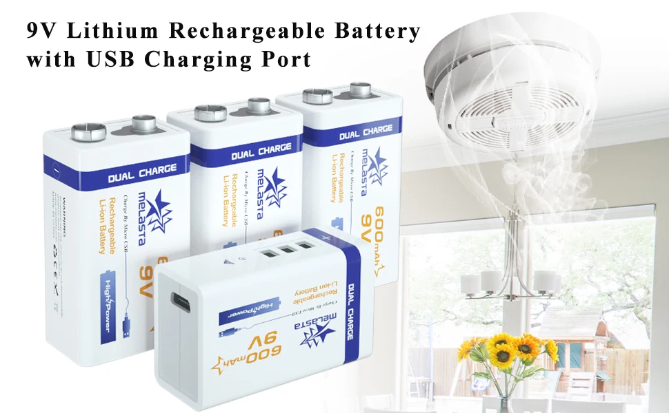 600 mah bateria de íon lítio recarregável