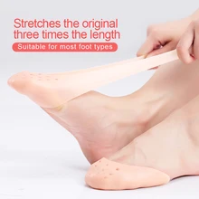 Профессиональный Балетный танцор мягкий силиконовый гель для ног балетки пуанты обувь колодки Уход за ногами протектор