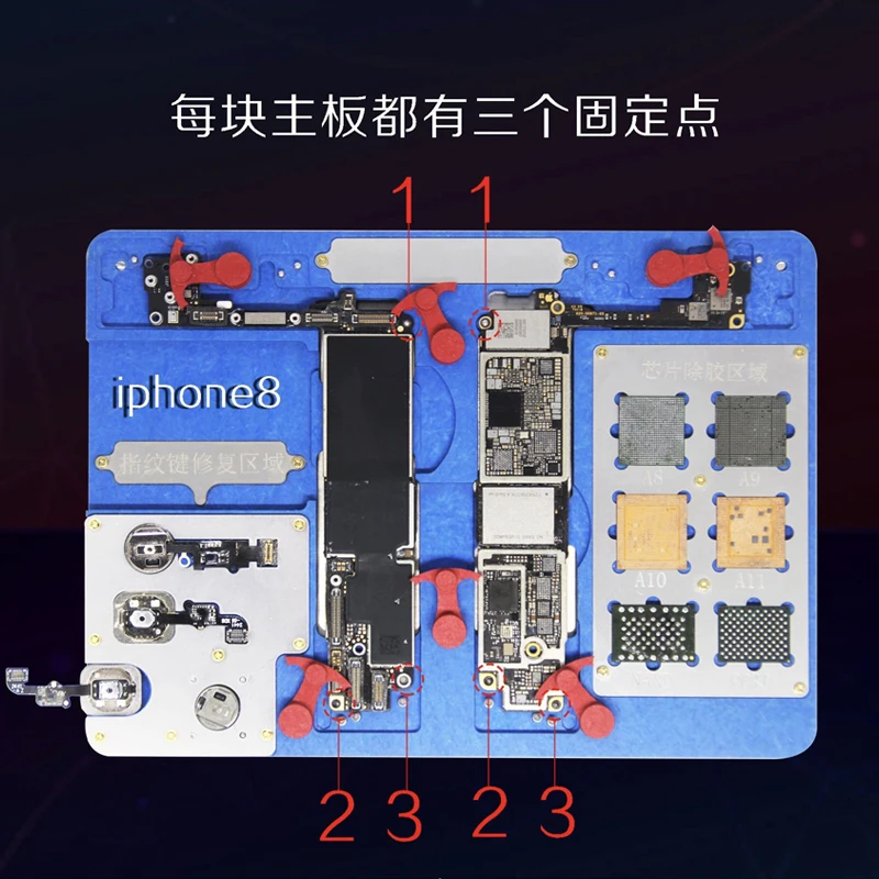 Зажим держатель для ремонта материнской платы iPhone 8 7 7p 6s 6sp 6P 6|Аксессуары