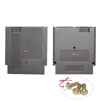 

H 100pcs Hard Case Cartridge Shell Replacement For NES Entertainment System with 3pcs Security screws
