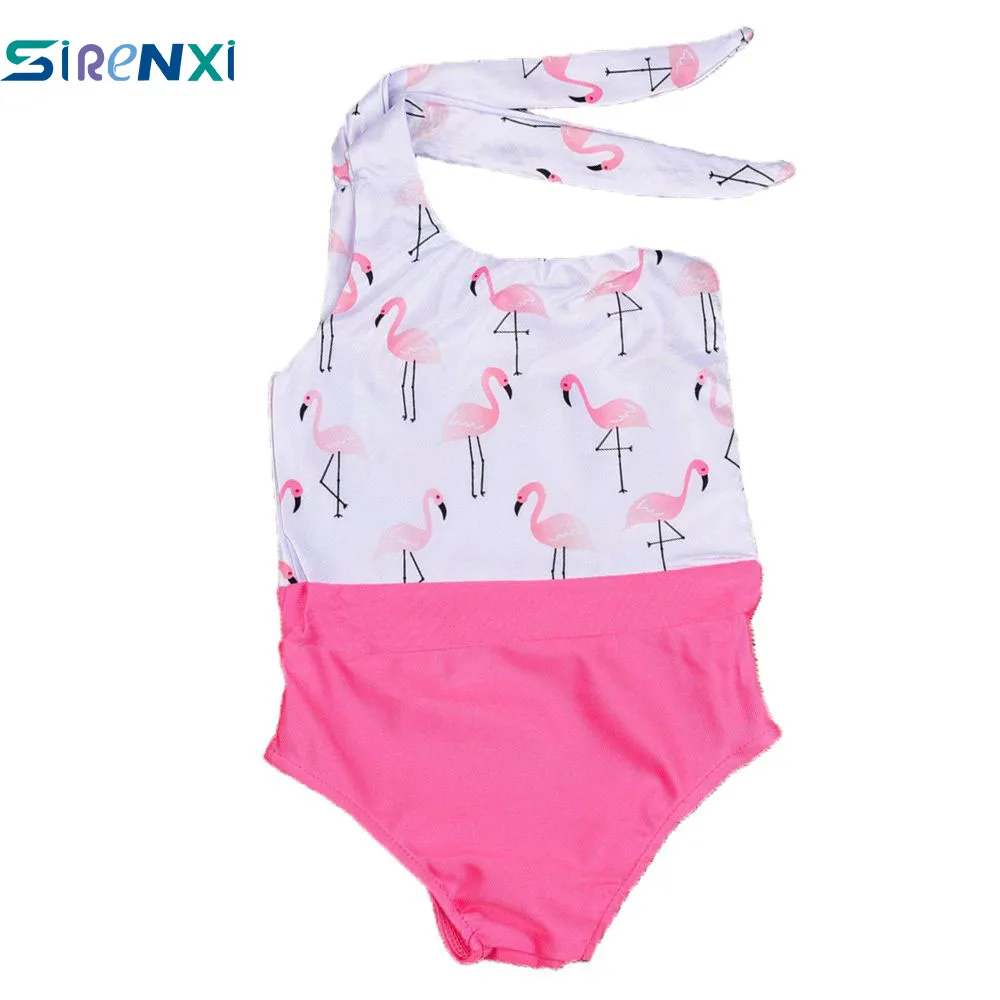 pink flamingo bathing suit