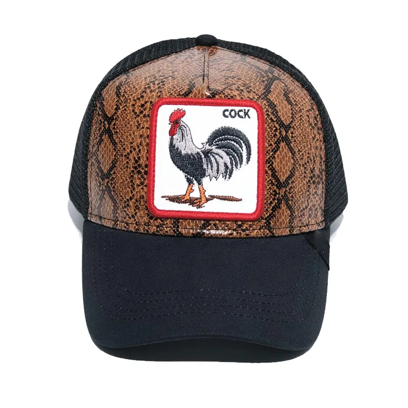 

Hot Sale Baseball Cap COOK Unisex Mesh Cap Animal Baseball Hats Men Women Commuting Outdoor Travel Hats Wholesale