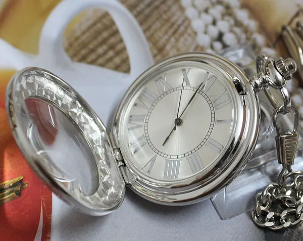 

ANTIQUE SILVER MECHANICAL POCKET WATCH CASE FOR MAGNIFER