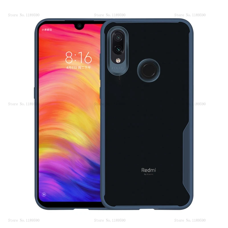 Чехол для Xiaomi Redmi Note 7 Силиконовый противоударный чехол Mi 9 6 Pro 5 защитная задняя