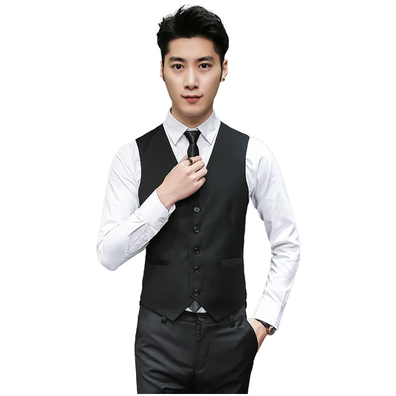 High Quality Low Price Men Vest Business Casual Waistcoat vests men ...