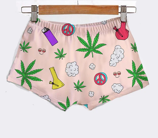 Женские летние шорты Stoner модель 420 года размеры 4XL 5XL | Женская одежда