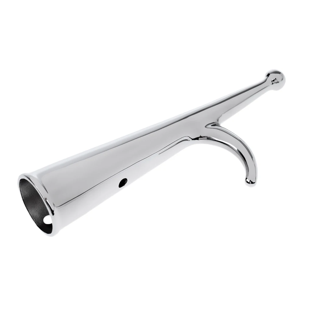 Heavy Duty Polished Replacement Boat Hook Marine Grade 316 Stainless Steel for Flatable Fishing Boat Kayak Canoe Accessories