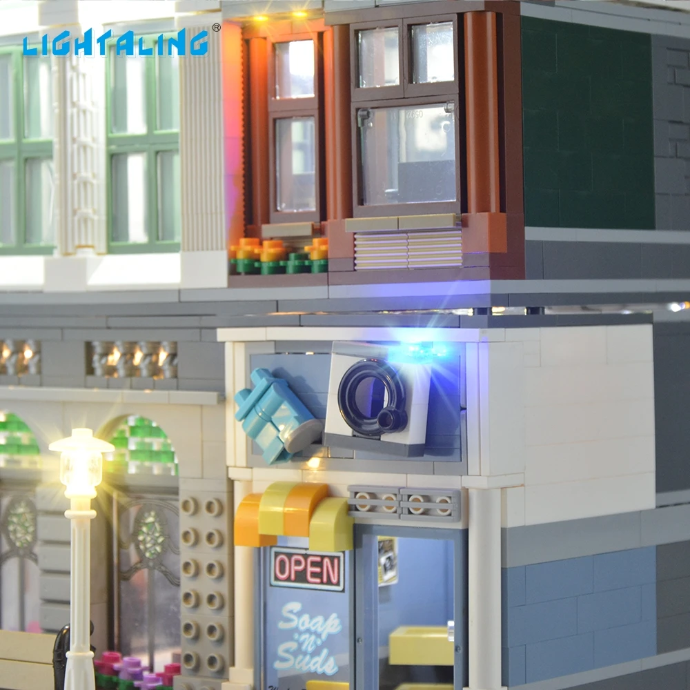 Осветительный светодиодный комплект для Creator Brick Bank 10251 Light Set(не включает модель