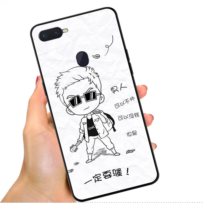 6 3 &quotчехол для OPPO A7X мягкий силиконовый чехол телефона OPPOA7X чехлы