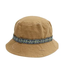 Джинсовые женские мужские головные уборы из джинсовой ткани с потертостями козырек Солнцезащитный козырек рыболовная упаковочная летняя кепка хип-хоп ремень рыболовная шляпа