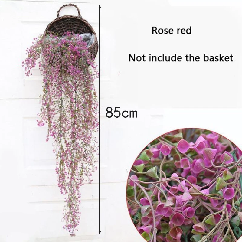 Artifical Decoration Vine Delicate Artificial Ivy Leaf Garland Plant Vine Fake Foliage Wedding Parties Decor Supplies