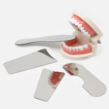 Dental Dentist Oral Clinic 4In1 Orthodontic Intraoral Stainless Steel Photographic Mirror Reflector
