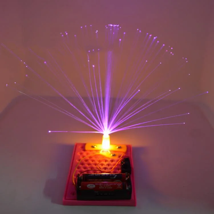 

Creative Gift DIY Toy Colorful Fiber Optic Lights Kids Science Experiment Set Educational &V1 jouet enfant jugetes para ninos