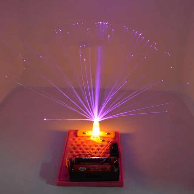 Creative Gift DIY Toy Colorful Fiber Optic Lights Kids Science