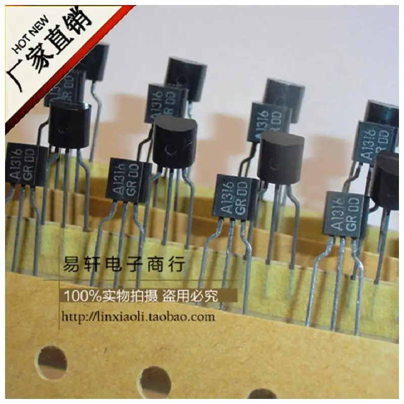 Free shipping new original 2SA1316 A1316 transistor TO 92 low noise