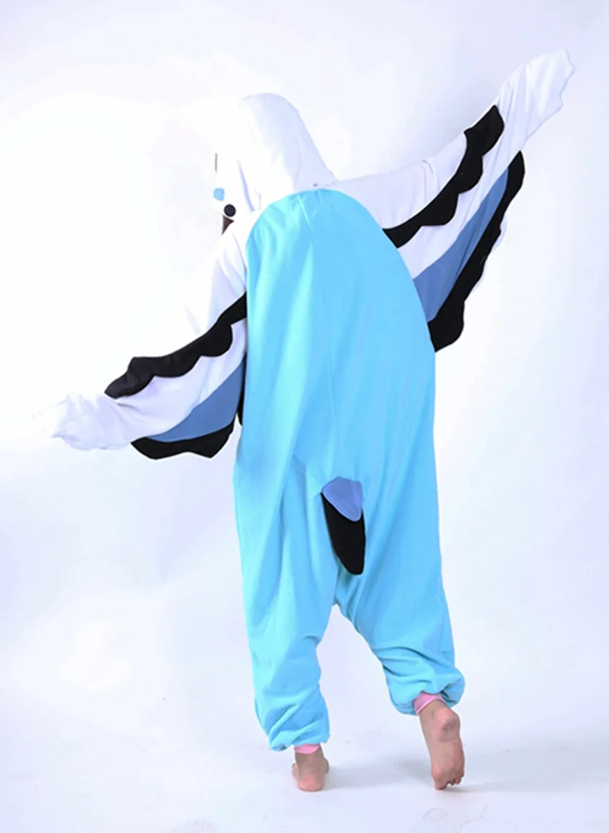 Розовый Лило Ститч Кигуруми костюмы-комбинезоны Пингвин Женщины с капюшоном животных мультфильм пижамы синий попугай кигуруми Комбинезоны Косплей