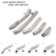 For Suzuki GSXR 600 750 1000 Motorcycle Middle Link Head Pipe 2005 2006 2007 2008 2009 2010 2011 2012 2013 2014 2015 2016 2017 For Suzuki GSXR 600 750 1000 Motorcycle Middle Link Head Pipe 2005 2006 2007 2008 2009 2010 2011 2012 2013 2014 2015 2016 2017