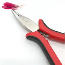 1 шт. изогнутая головка с зубами щипцы для наращивания волос