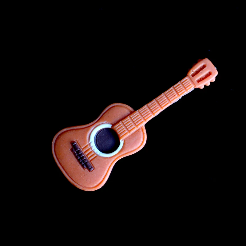 

Ncole Guitar Shape Fondant Silicone Mold for Cake Decorating Tools 3D Handmade Soap Chocolate Candy Making Mould