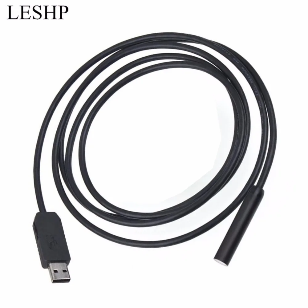 

2M 4 LEDS 10mm Lens HD 480P CMOS IP67 Waterproof USB Endoscope Pipe Inspection Camera Endoscope Snake Tube For Android Phone PC